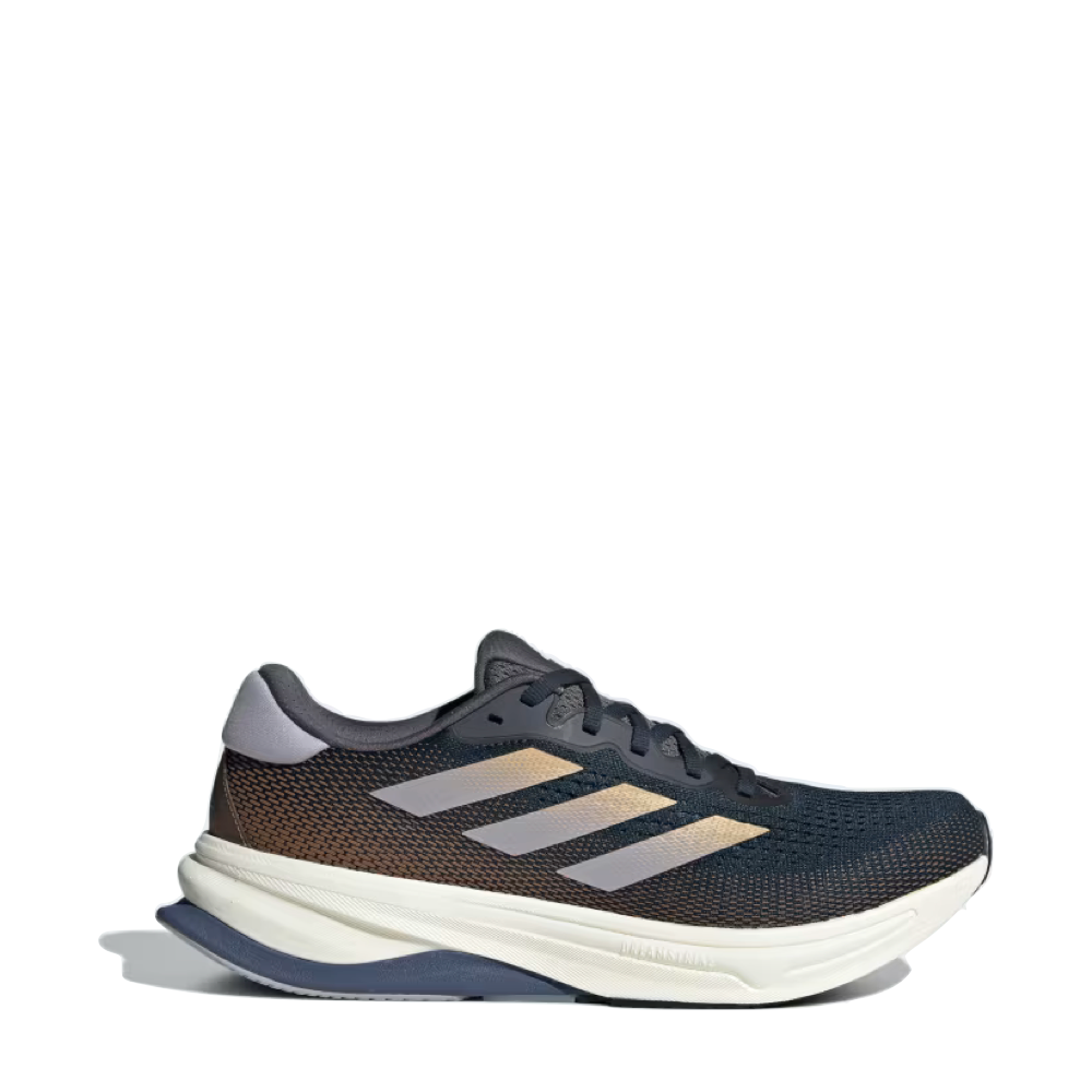 Adidas Men s Supernova Solution Sneaker in Aurora Ink Glory Grey Oat