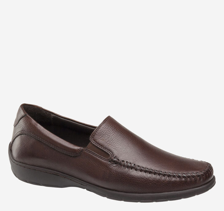 Johnston & Murphy Men's Crawford Venetian Loafer (Mahogany)