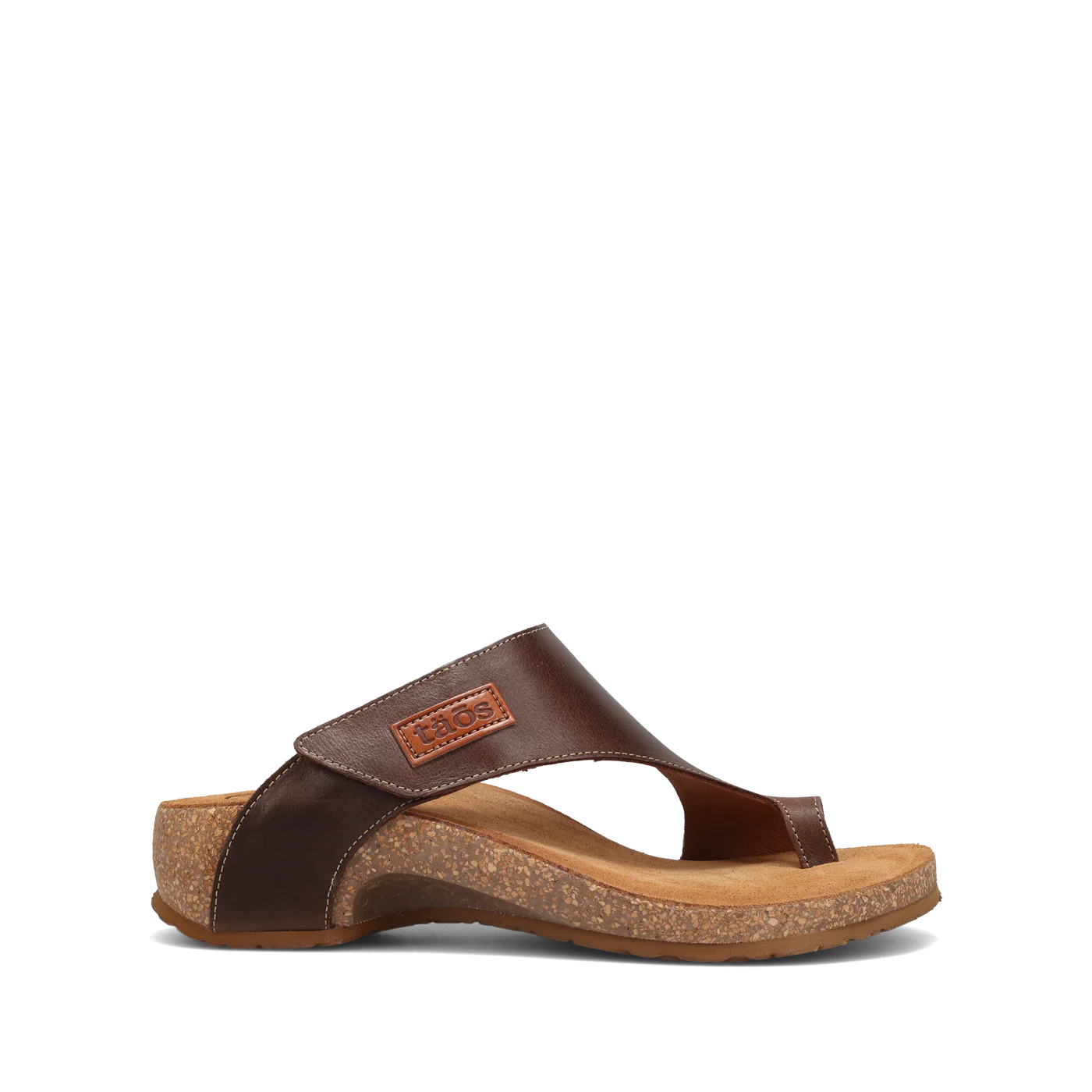 Taos Women's Loop Slide Thong Sandal in Mocha