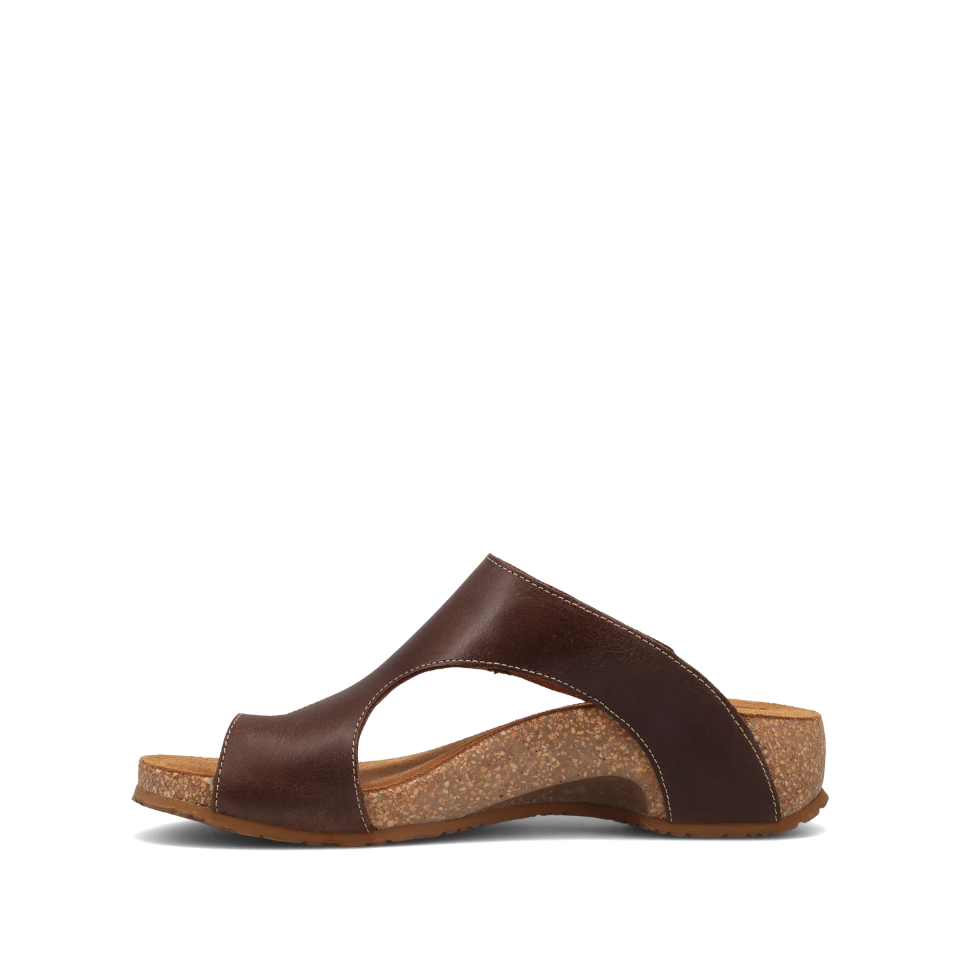 Taos Women's Loop Slide Thong Sandal in Mocha