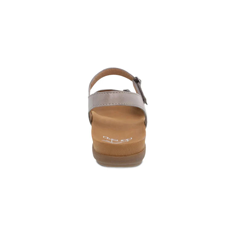 Dansko Women's Judith Leather Sandal in Stone