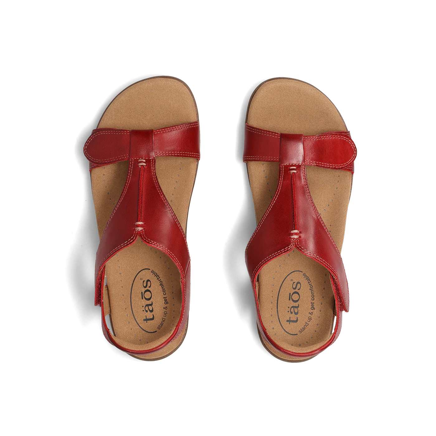 Taos Women's The Show Sandal in Red