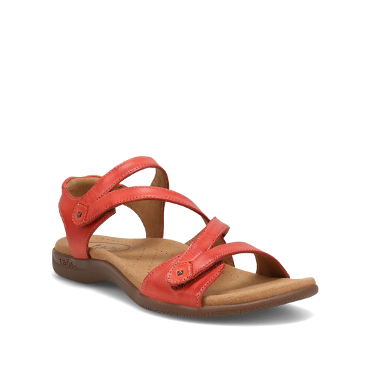 Taos Women's Big Time Sandal in Bruschetta Red