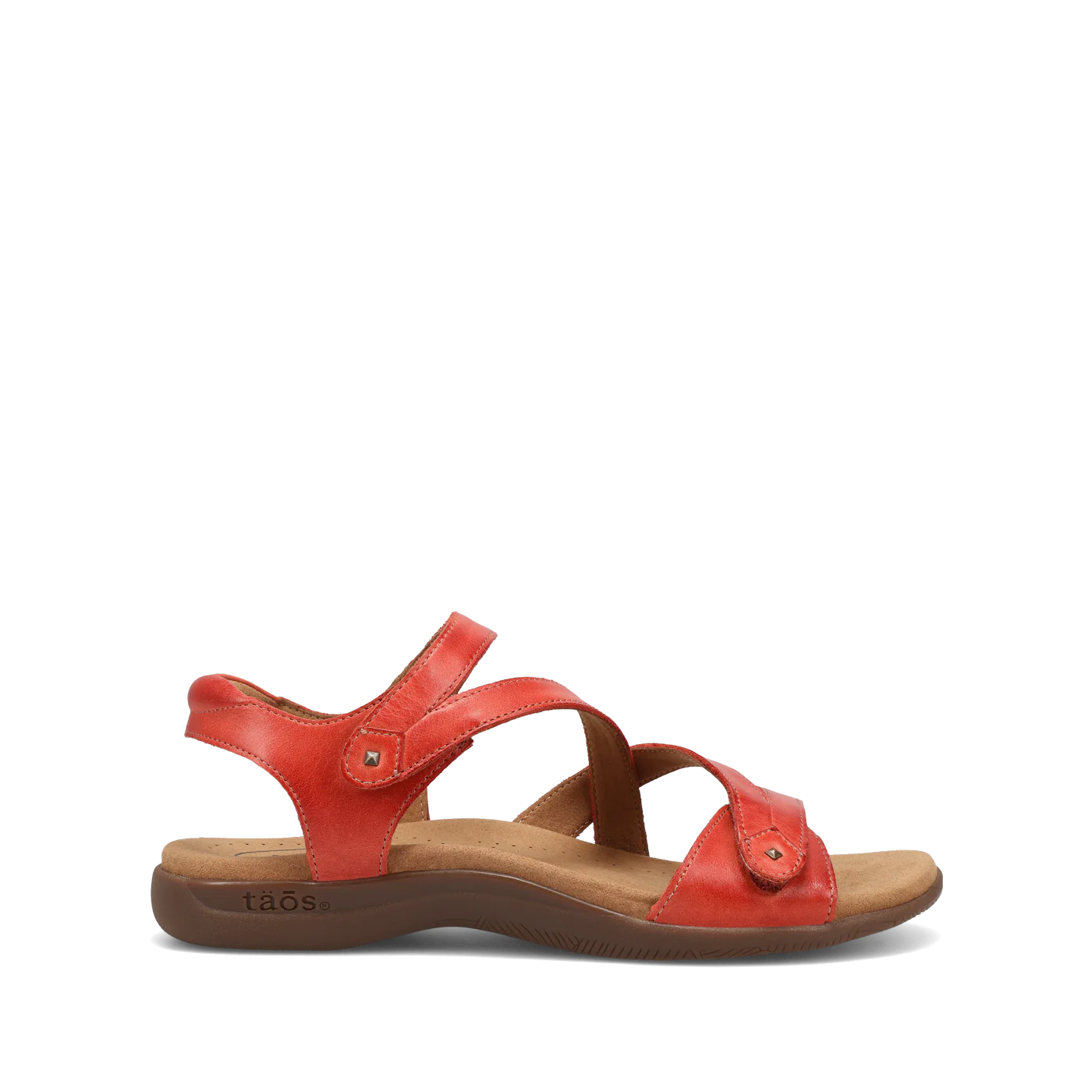 Taos Women's Big Time Sandal in Bruschetta Red