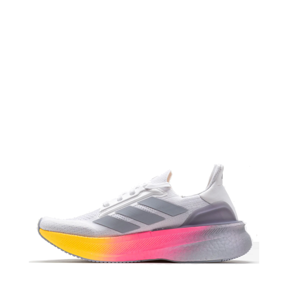 Side (left) view of Adidas Ultraboost 5X Sneaker for women.