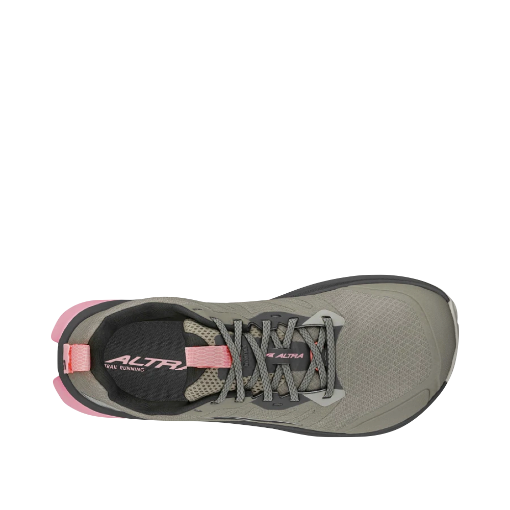 Top-down view of Altra Lone Peak 9 Sneaker for women.