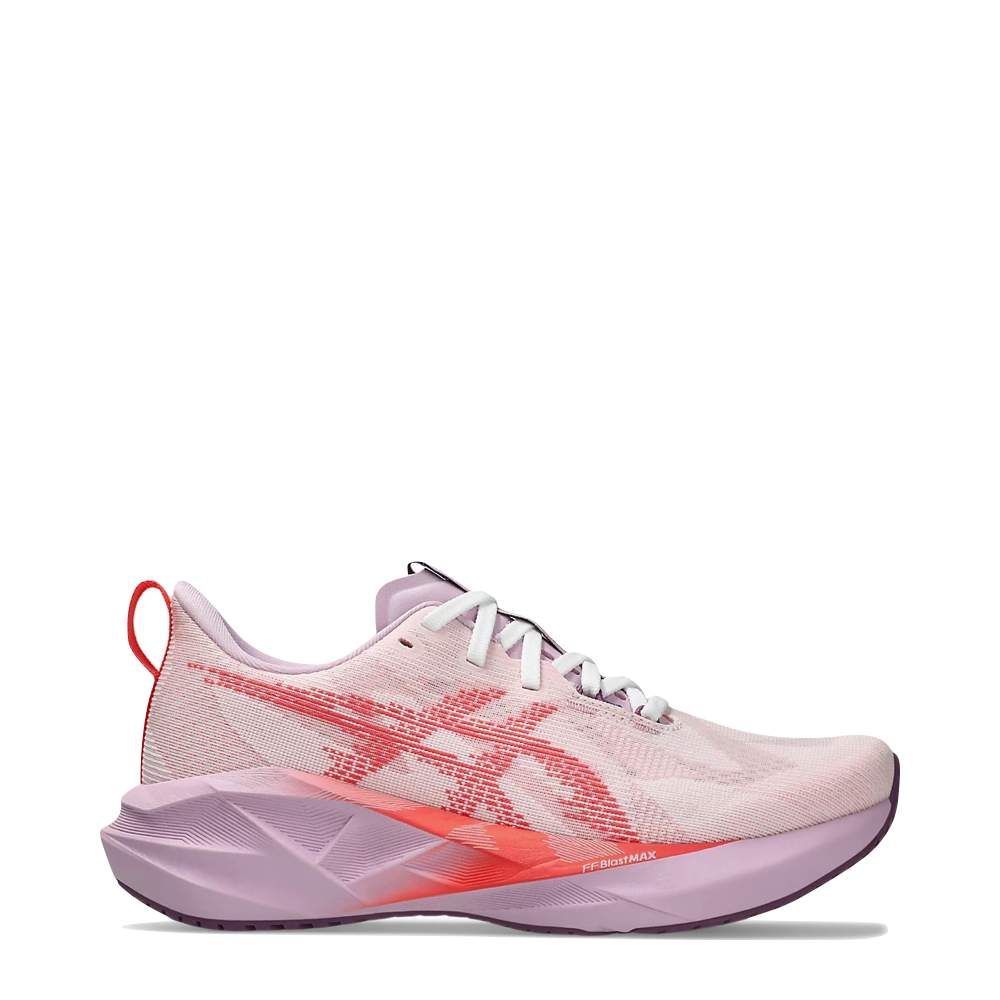 Side (right) view of Asics Novablast 5 Sneaker for women.