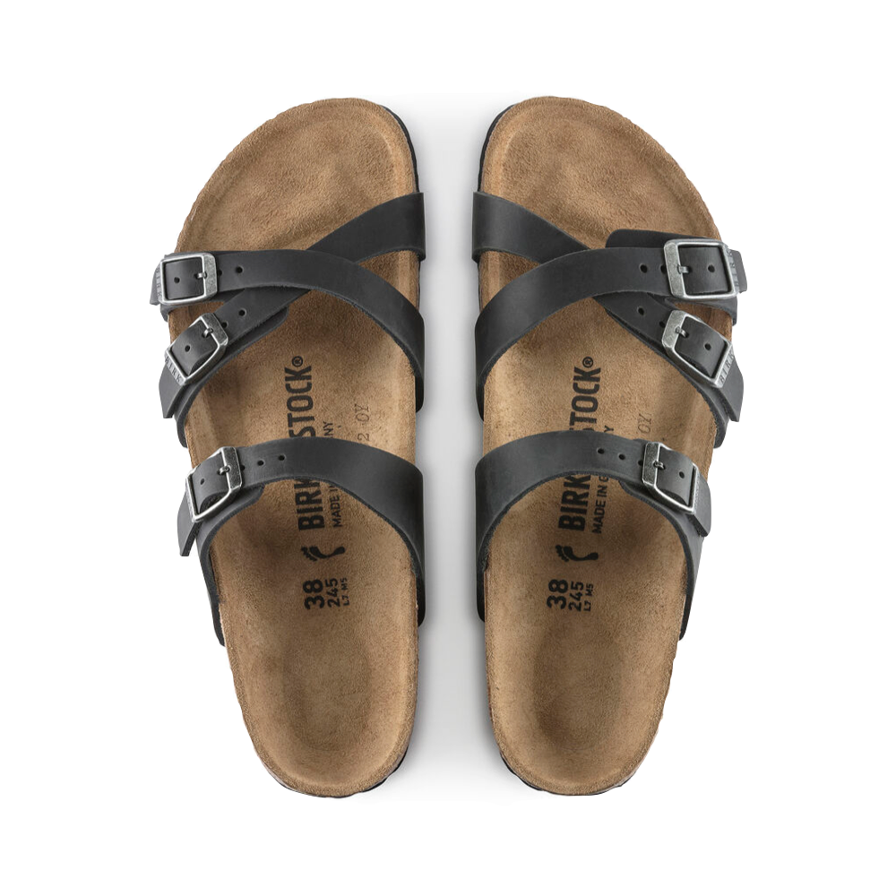 Birkenstock Franca Oiled Leather in Tobacco Brown (Size: 39N)