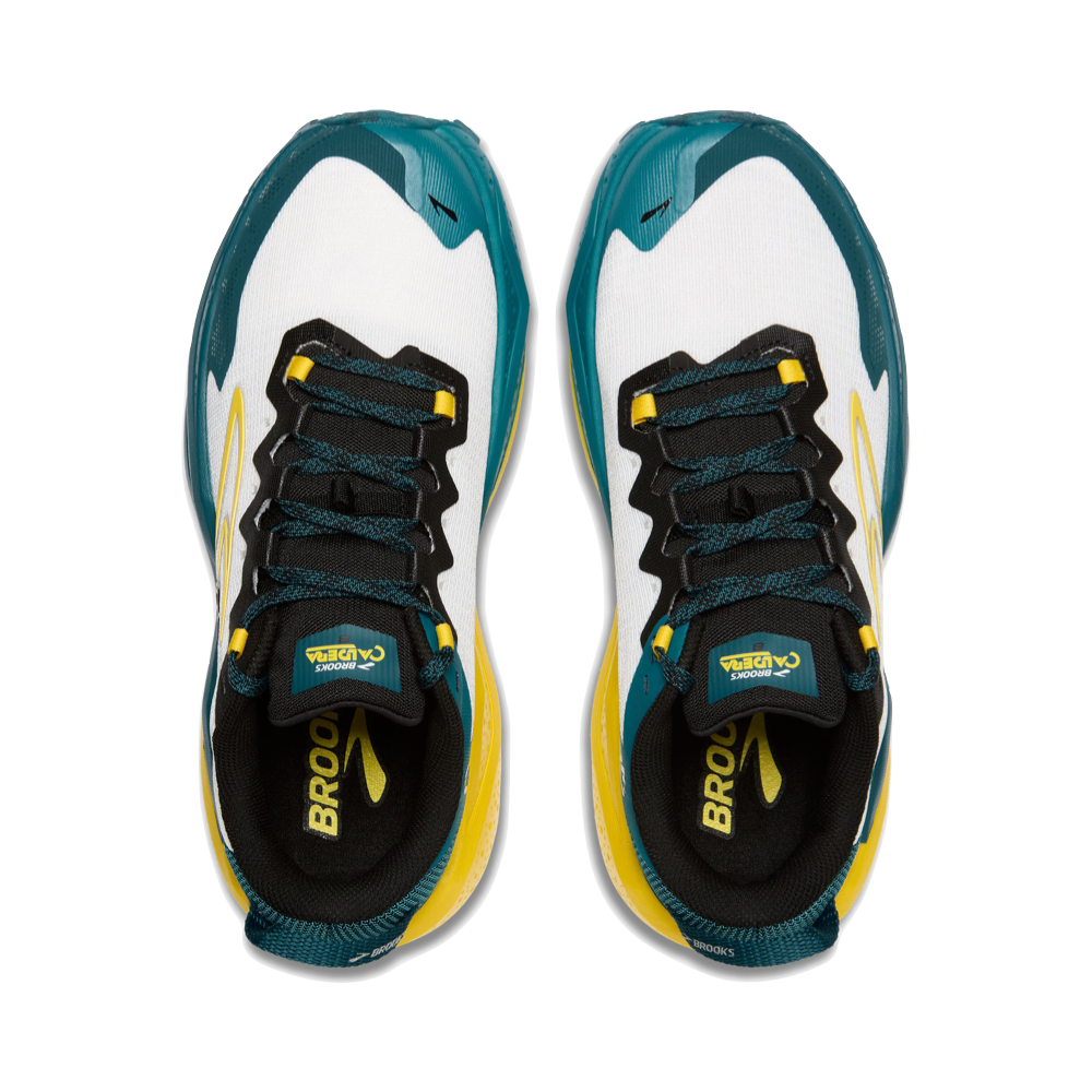 Top-down view of Brooks Caldera 8 Sneaker for men.