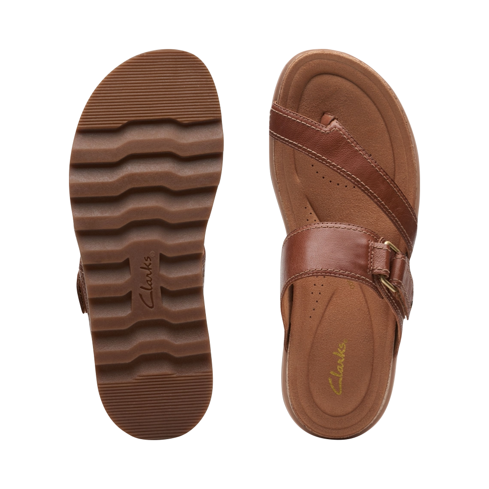 Clarks Womens Yacht Beach Tan Leather – Shoeteria