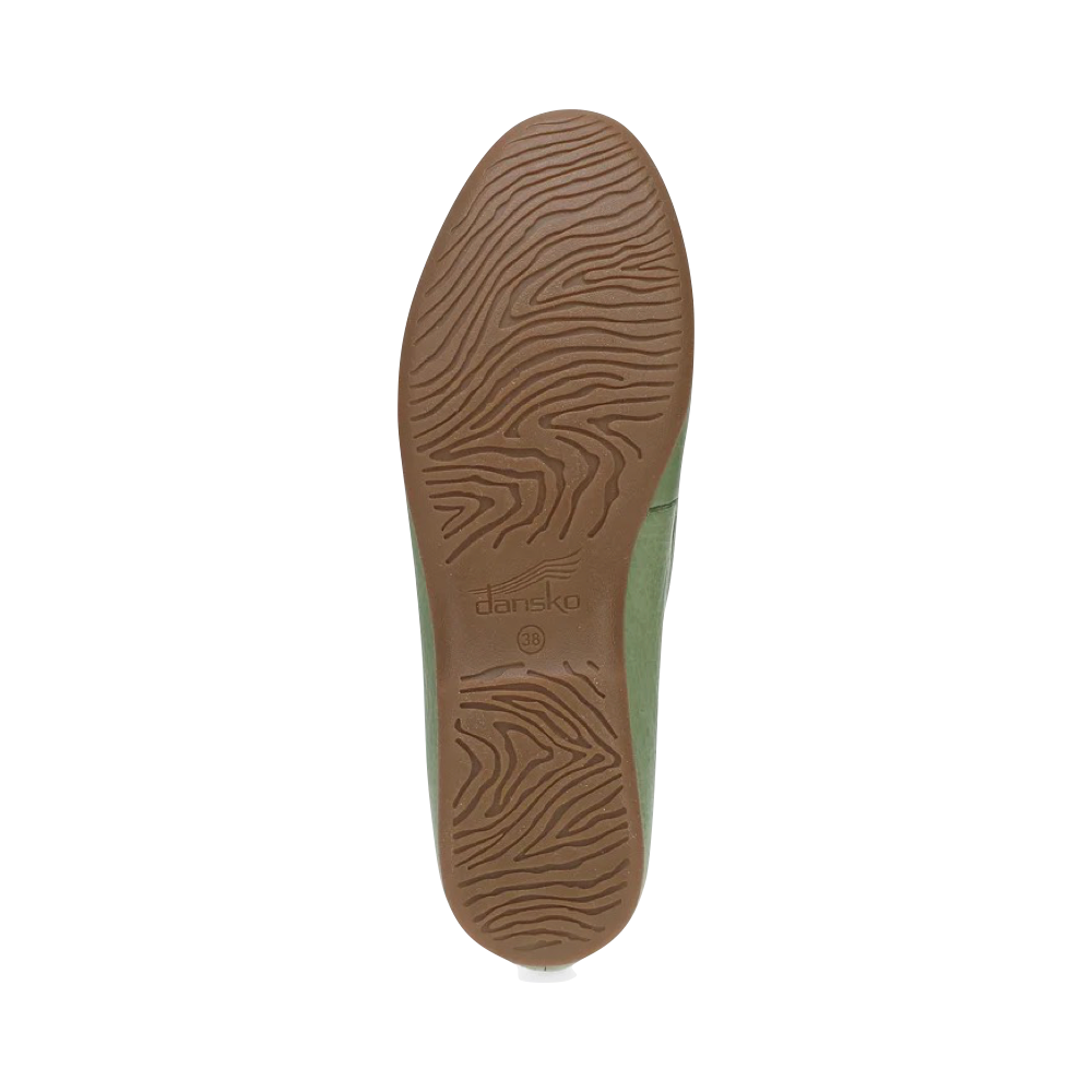 Bottom view of Dansko Lorri Flat for women.