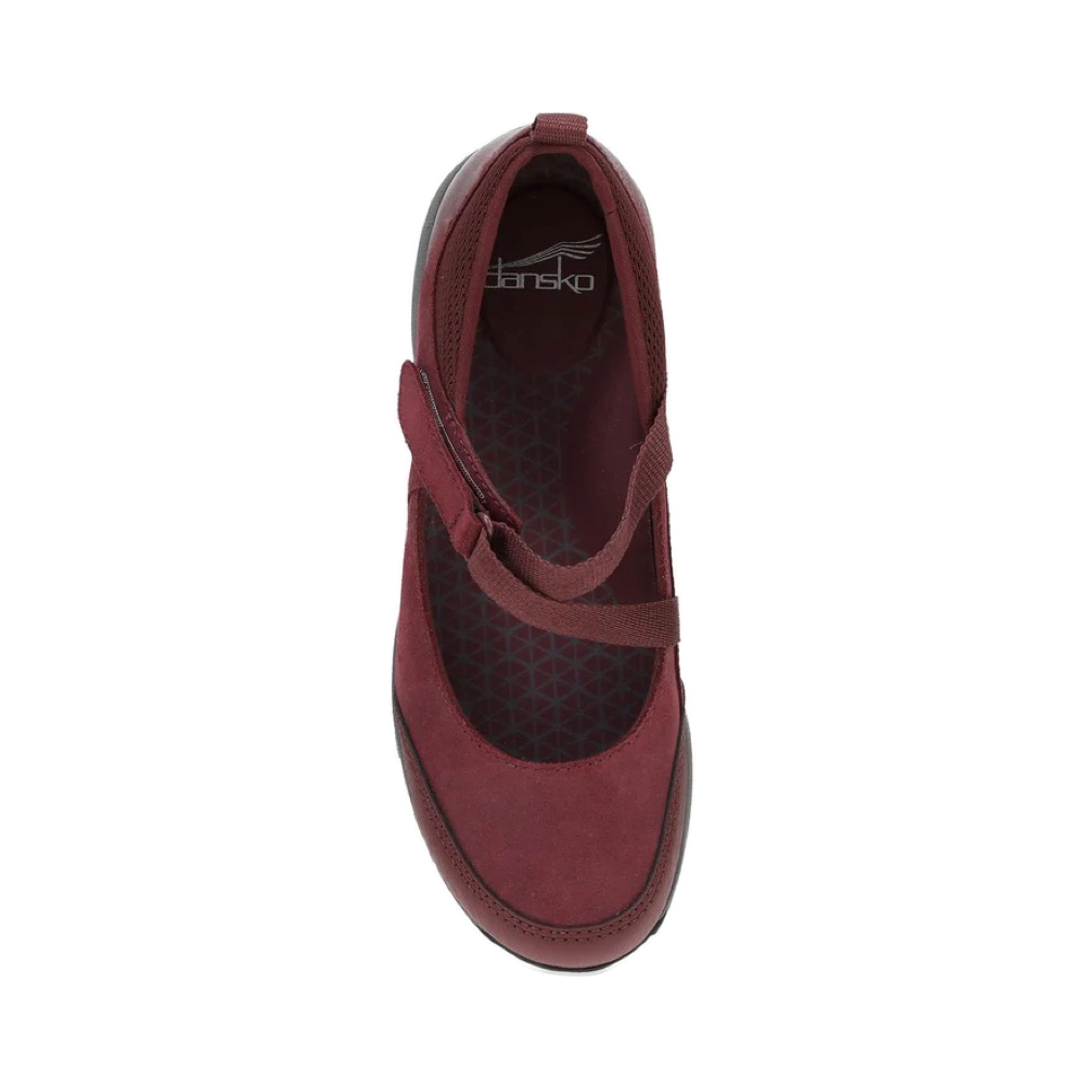 Top-down view of Dansko Primrose Mary Jane for women.