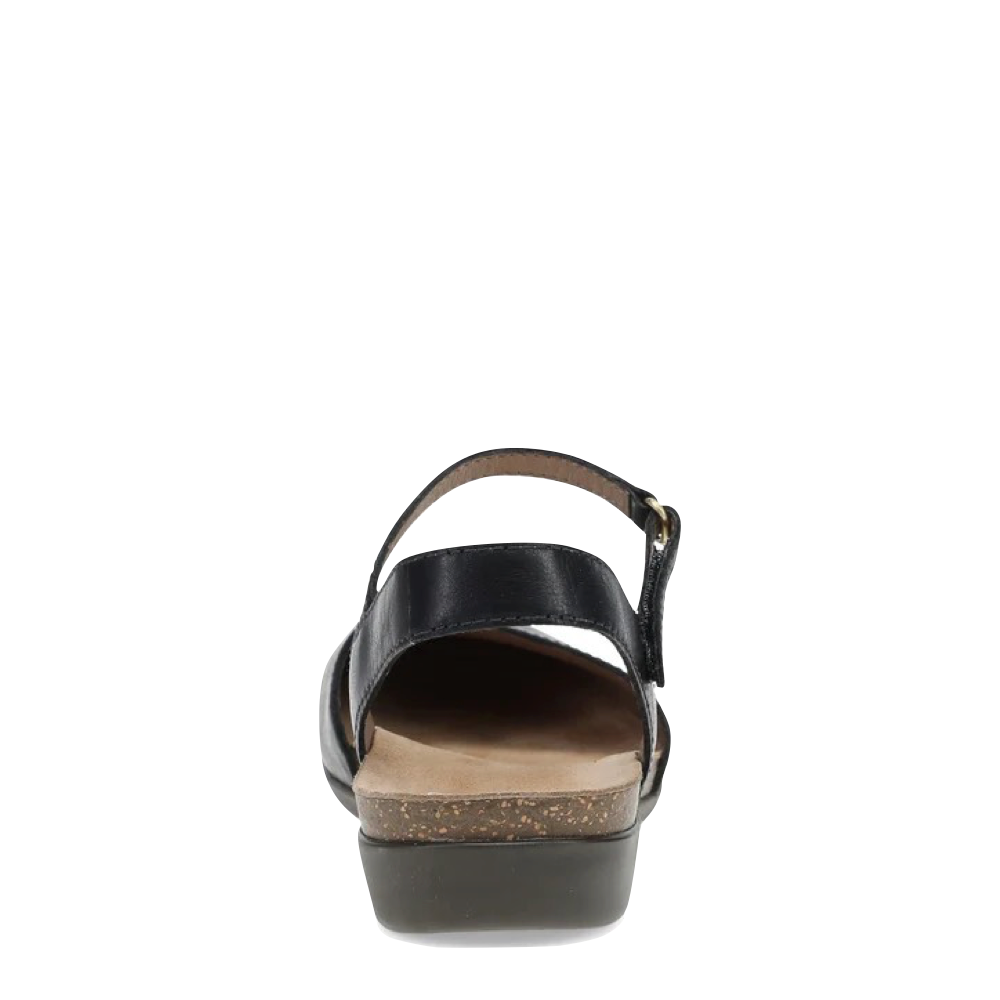 Back view of Dansko Rowan Closed Toe Sandal for women.