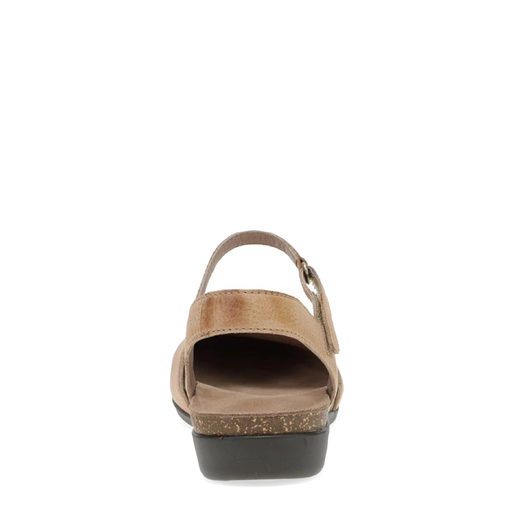 Back view of Dansko Rowan Closed Toe Sandal for women.