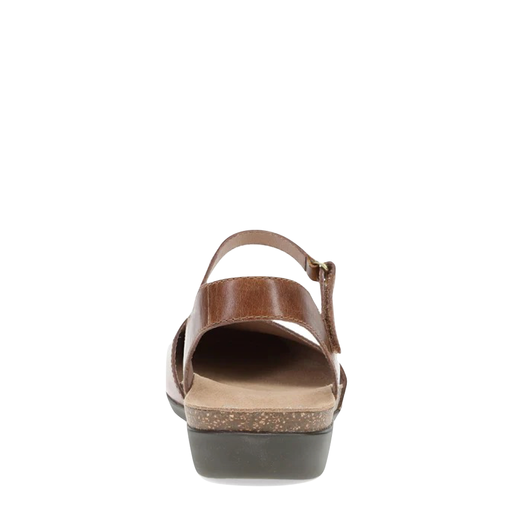 Back view of Dansko Rowan Closed Toe Sandal for women.