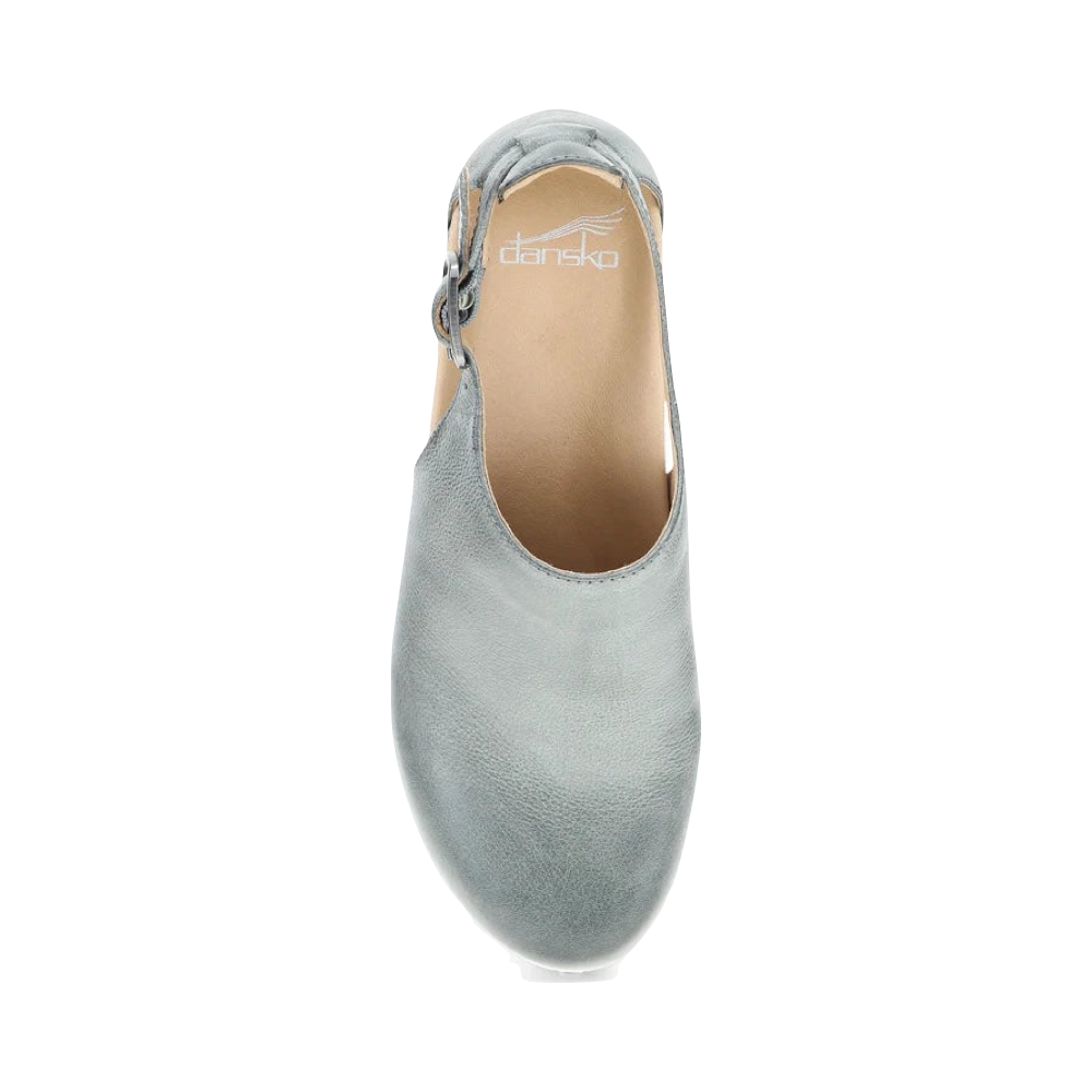 Top-down view of Dansko Sassy Heeled Shoe for women.