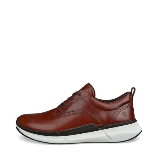 Side (left) view of Ecco Biom 2.2 Hybrid Leather Sneaker for men.