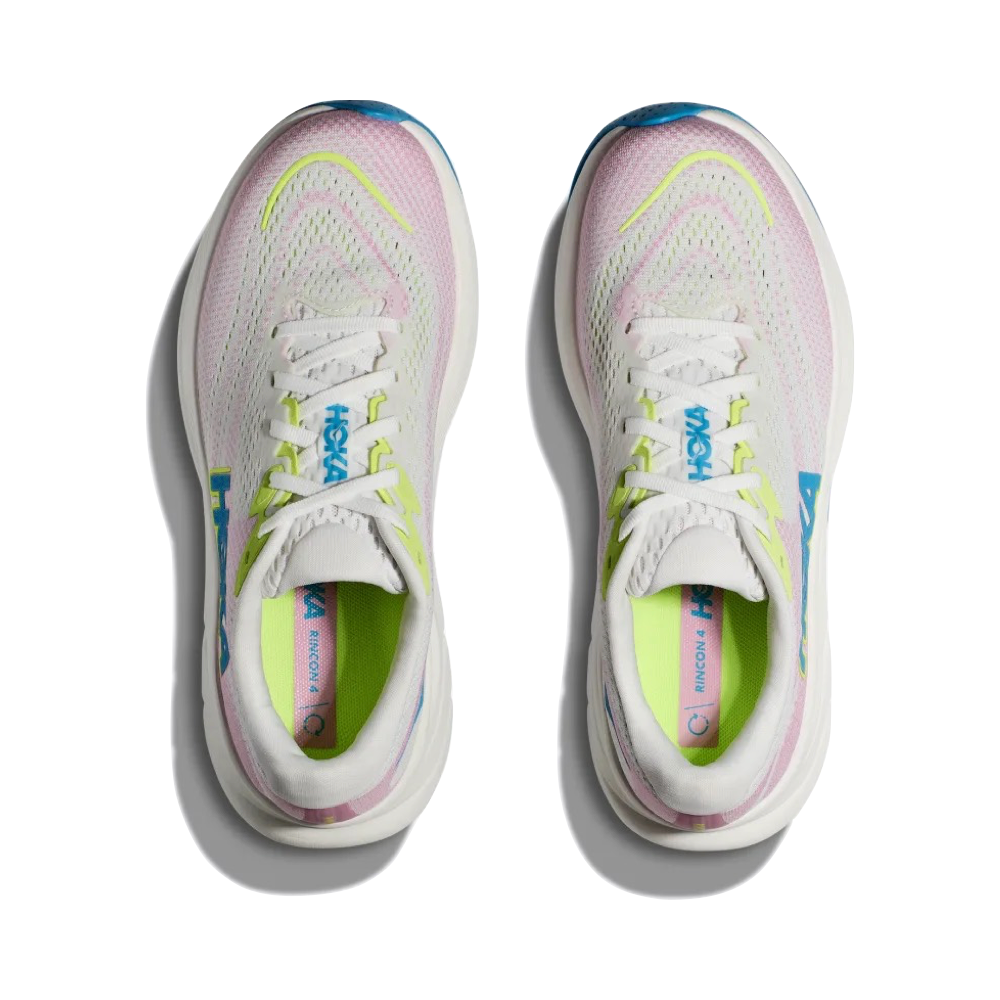 Top-down view of Hoka Rincon 4 Sneaker for women.