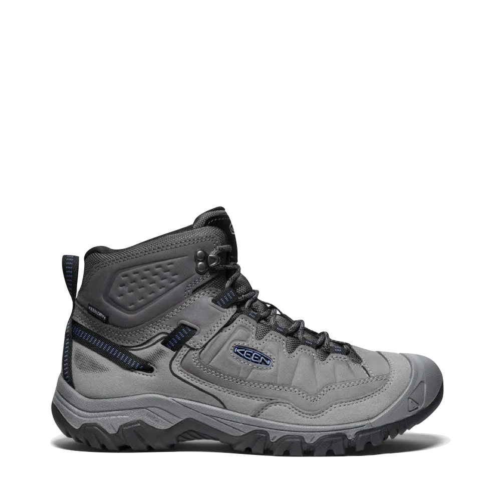 Side (right) view of Keen Targhee IV Waterproof Hiking Boot for men.