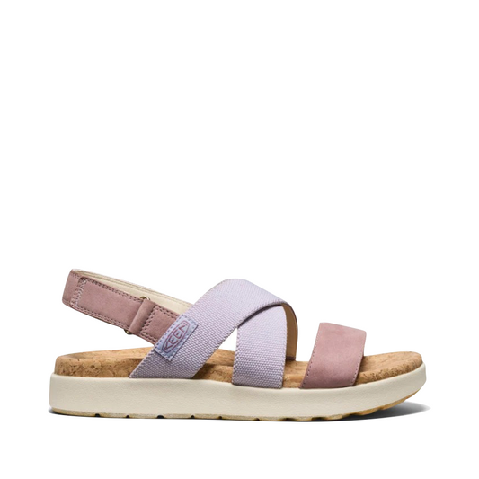 Side (right) view of Keen Elle Criss Cross Sandal for women.