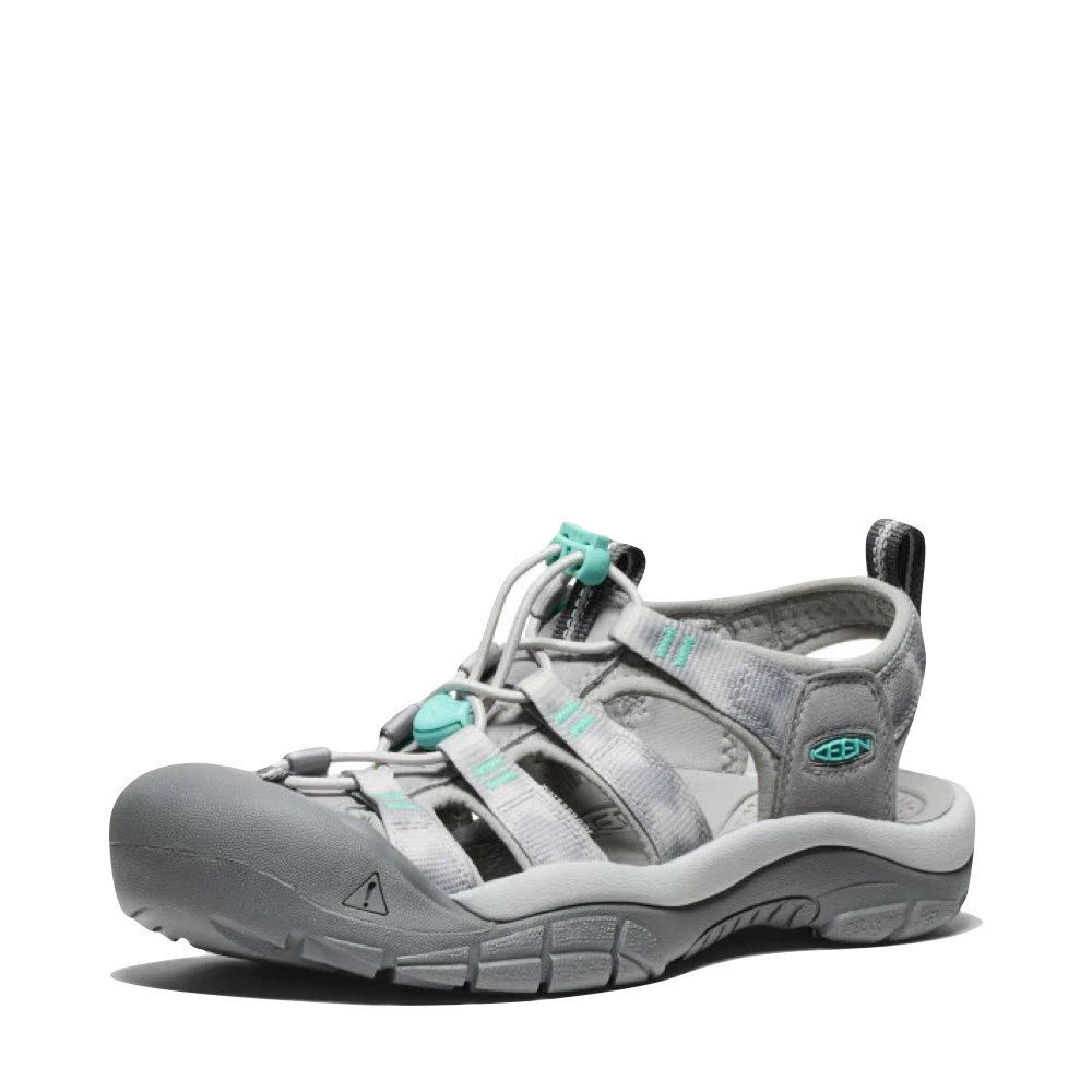 Mudguard and Toe view of Keen Newport H2 Waterproof Sandal for women.