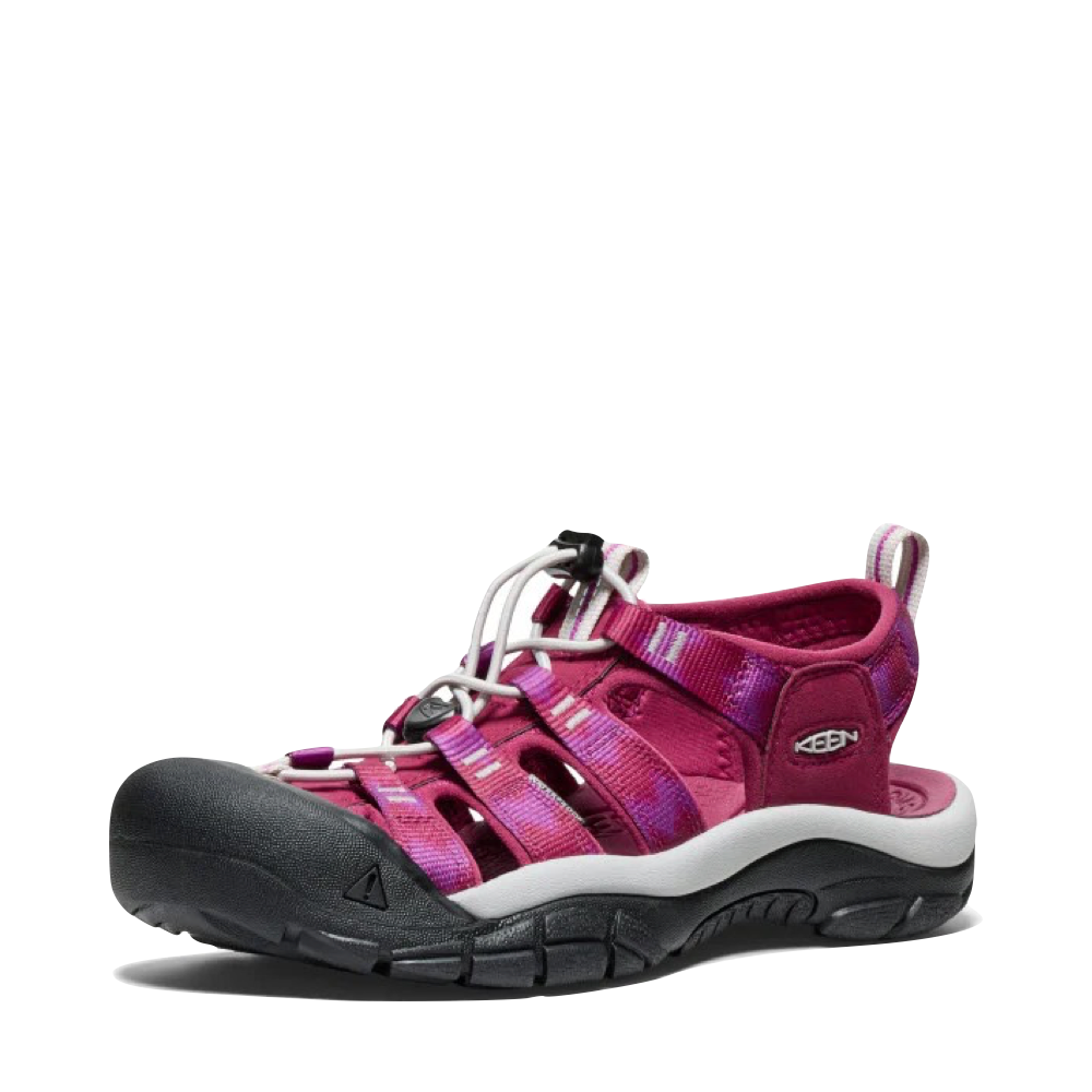 Mudguard and Toe view of Keen Newport H2 Waterproof Sandal for women.