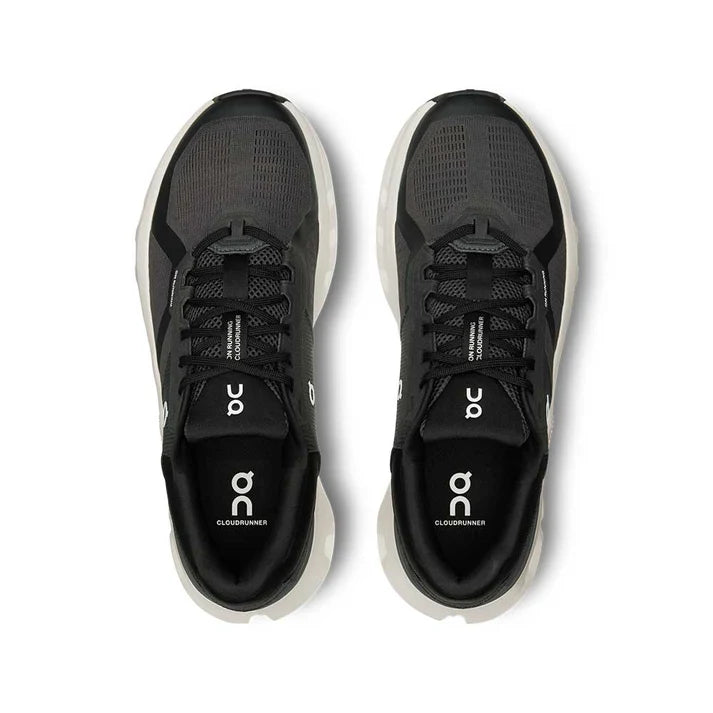 On Men's Cloudrunner 2 Sneaker in Eclipse/Black – V&A Bootery INC