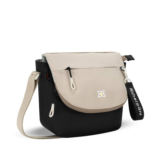 Sherpani Milli Crossbody Messenger Bag in Con Leche Beige