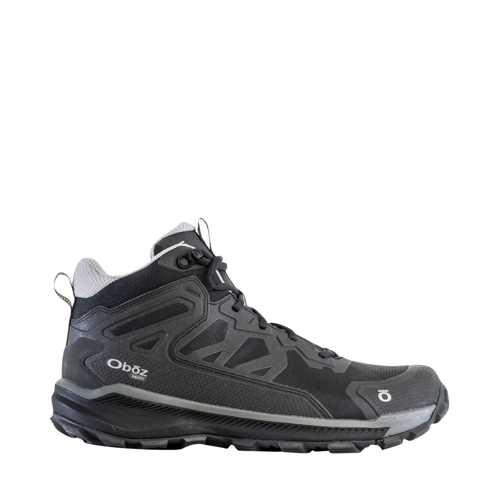 Side (right) view of Oboz Katabatic Mid Waterproof Hiker for men.