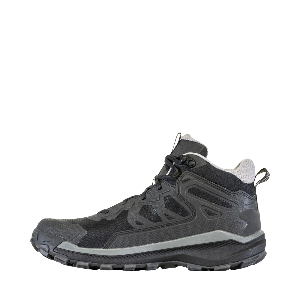 Side (left) view of Oboz Katabatic Mid Waterproof Hiker for men.