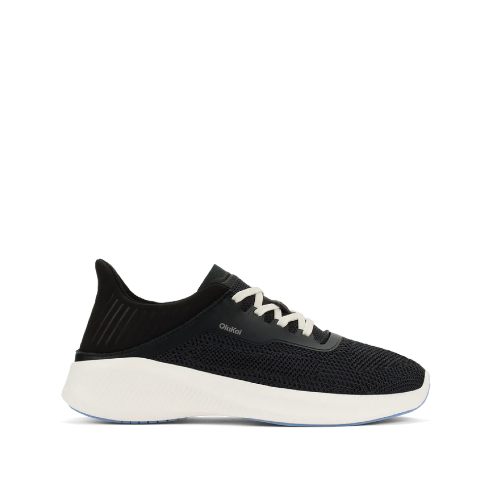 Side (right) view of OluKai Island Hopper Mesh Sneaker for women. 