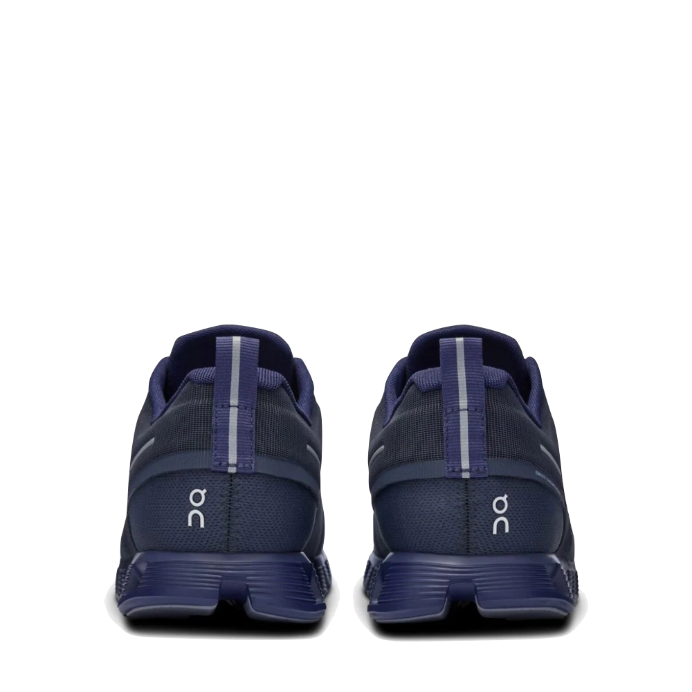 Back view of On Cloud 5 Waterproof Sneaker for men.