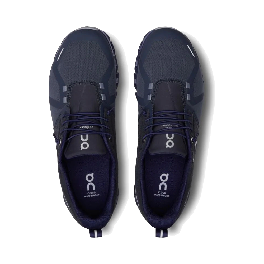 Top-down view of On Cloud 5 Waterproof Sneaker for men.