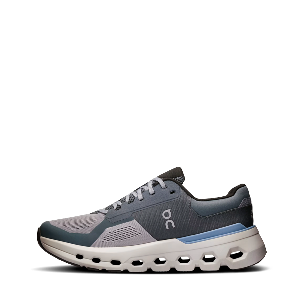 Side (left) view of On Cloudrunner 2 Sneaker for men.