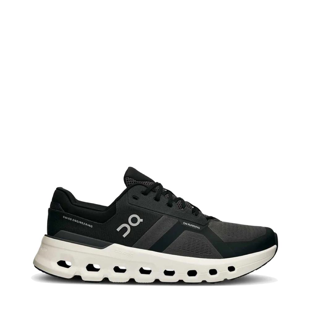 Side (right) view of On Cloudrunner 2 Sneaker for men.