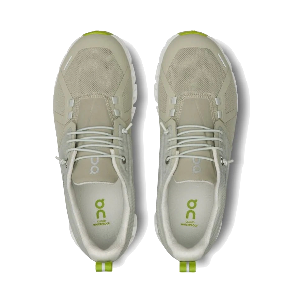 Top-down view of On Cloud 5 Waterproof Sneaker for women.