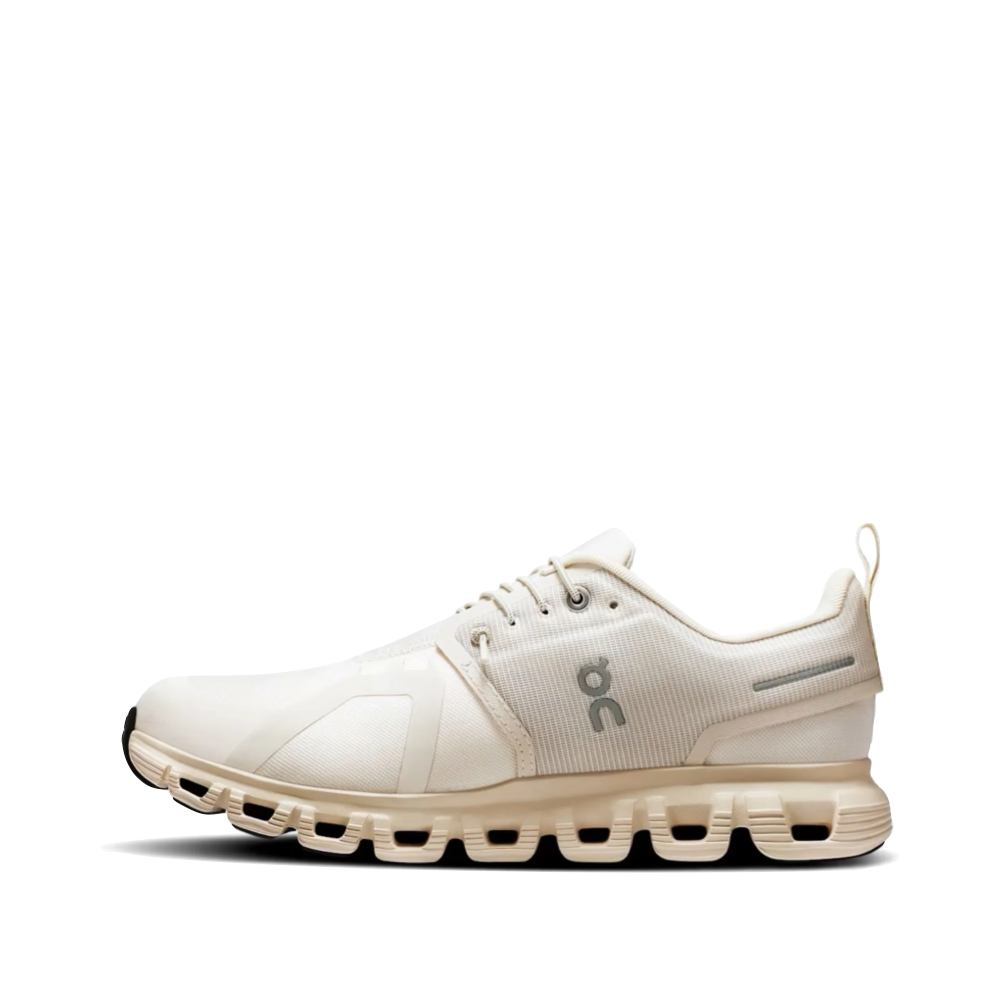 Side (left) view of On Cloud 6 Waterproof Sneaker for women.