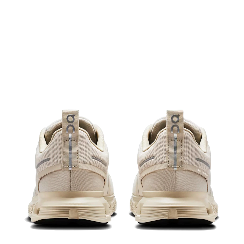 Back view of On Cloud 6 Waterproof Sneaker for women.