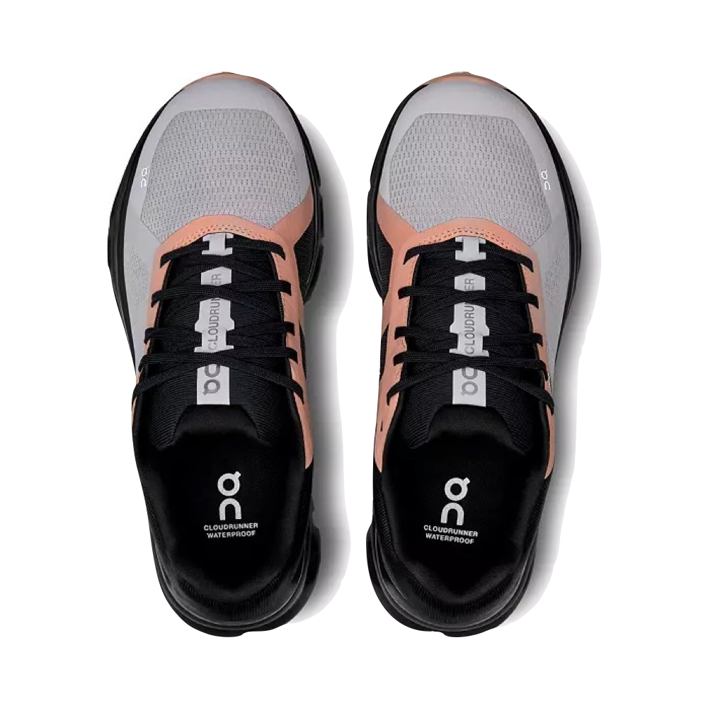 On Women's Cloudrunner Waterproof Sneaker in Fade/Black – V&A