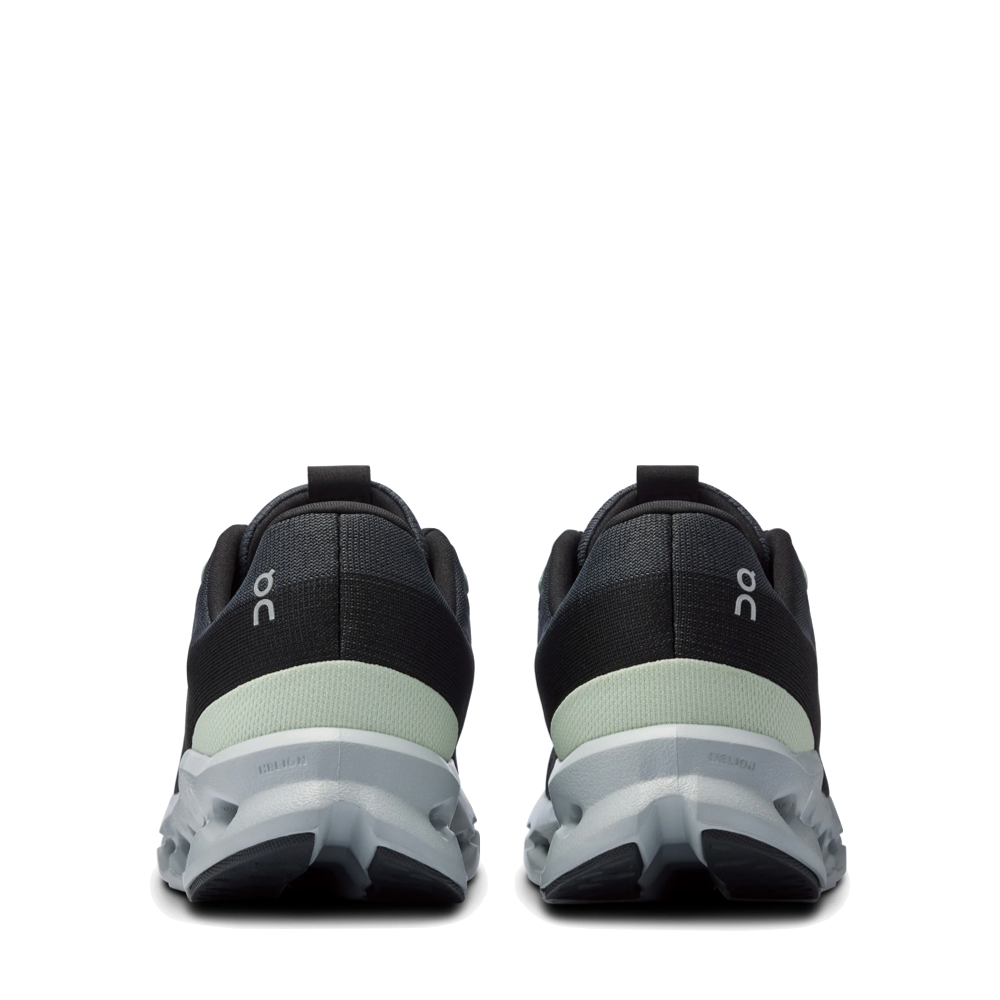 Back view of On Cloudsurfer Running Sneaker for women.