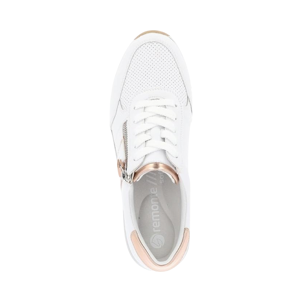 Top-down view of Remonte Eleni 04 Wedge Sneaker for women.