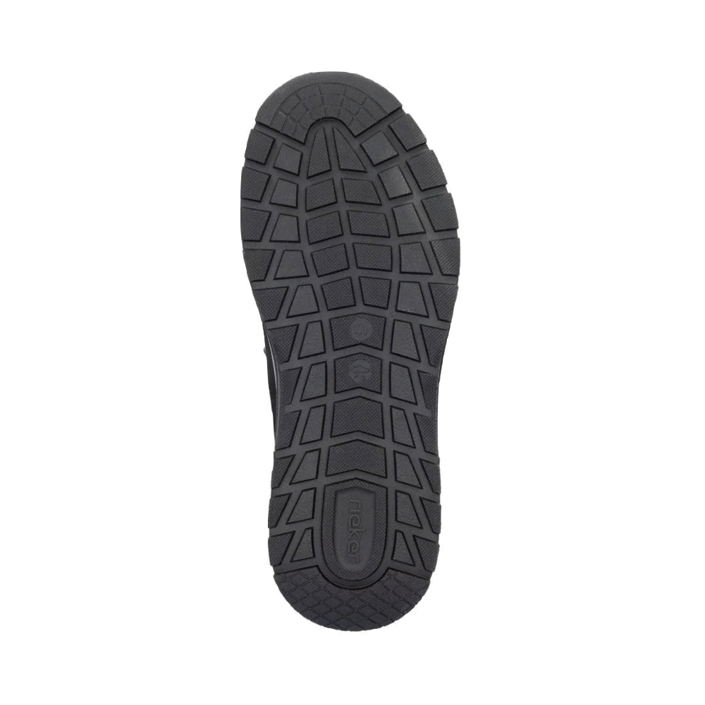 Bottom view of Rieker Bruce 50 Elastic Lace Shoe for men.