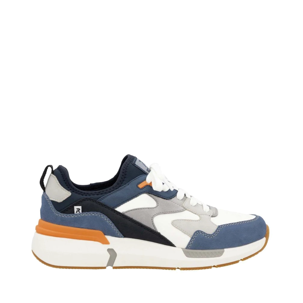 Side (right) view of Rieker Justus 03 Sneaker for men.