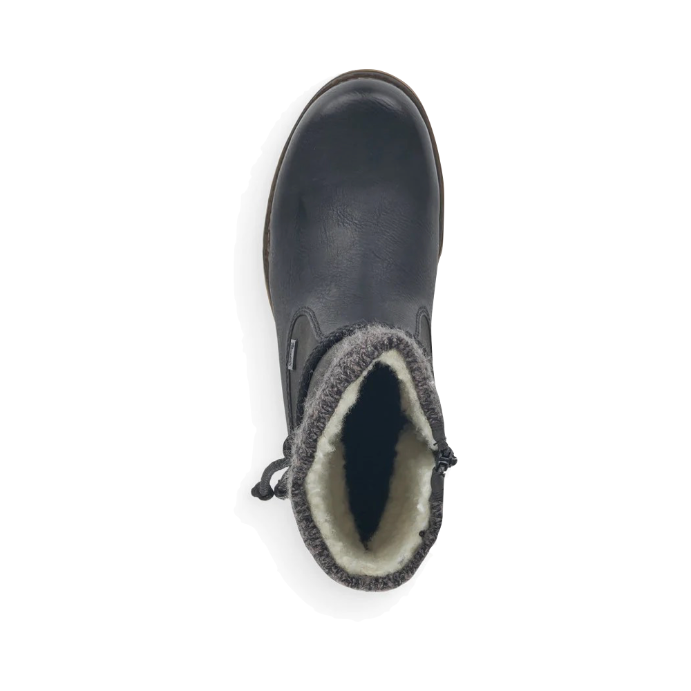 Top-down view of Rieker Fee 88 Mid Waterproof Boot for women.