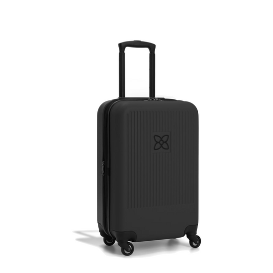 Front view of Sherpani Meridian 22 Inch Hard Shell Carry-On Luggage.