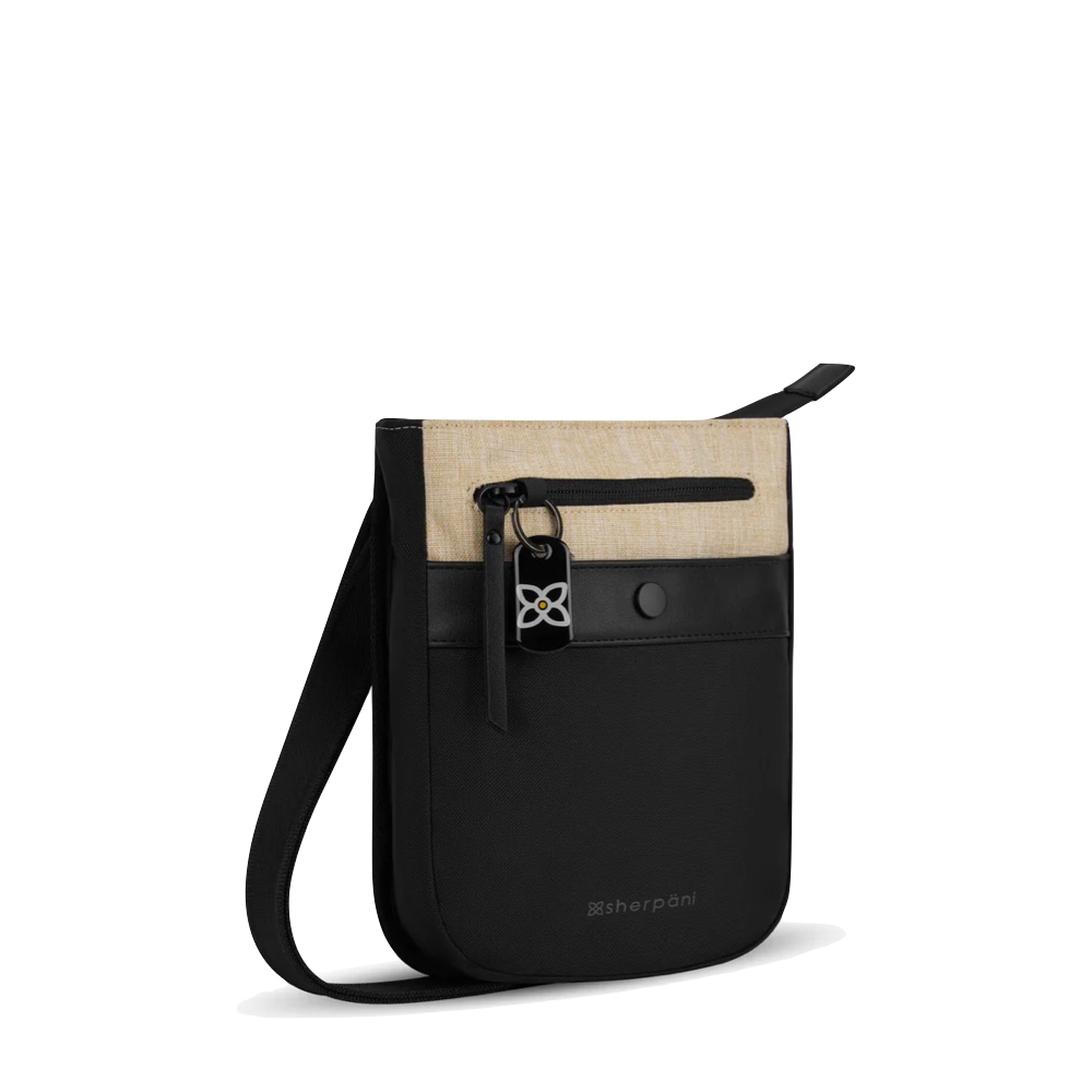 Front view of Sherpani Prima Anti-Theft Crossbody Bag.