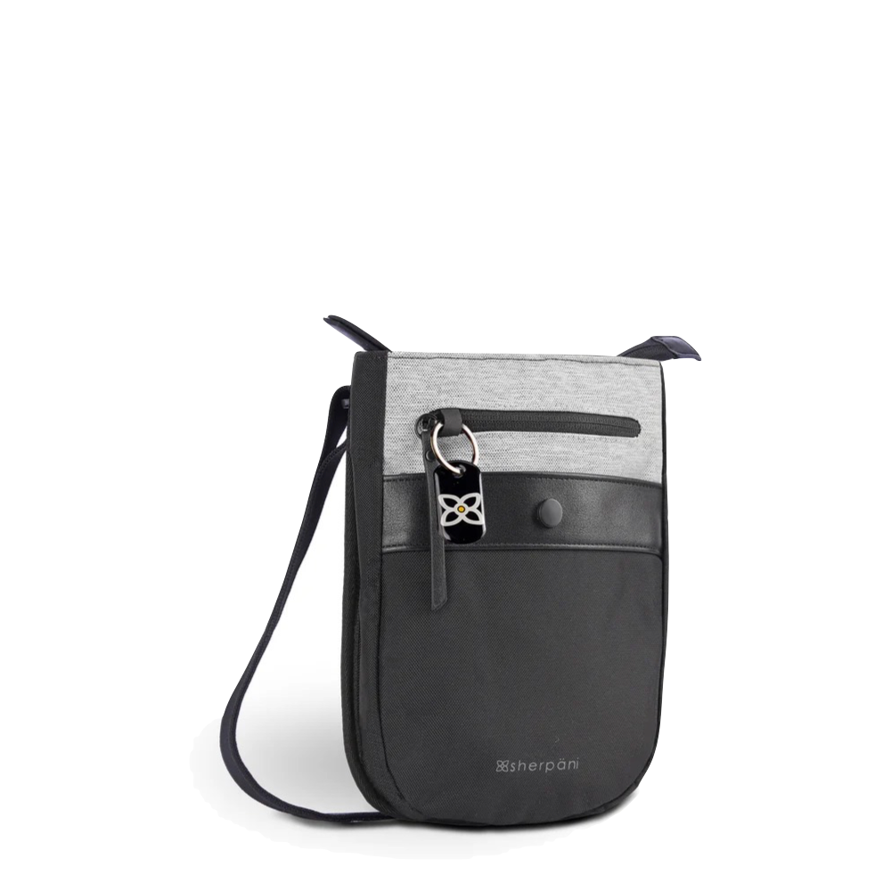 Front view of Sherpani Prima Anti-Theft Crossbody Bag.