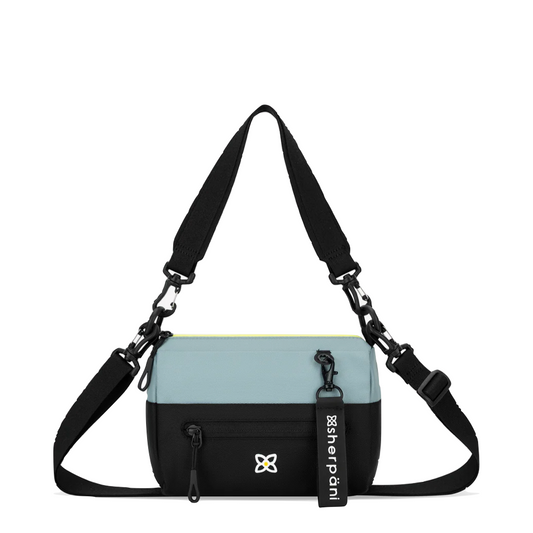 Front view of Sherpani Sky Mini Crossbody Shoulder Bag.