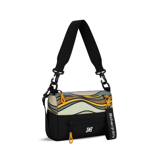 Front view of Sherpani Sky Mini Crossbody Shoulder Bag.