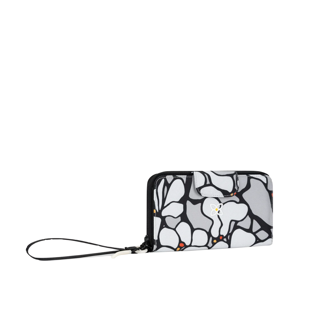 Front view of Sherpani Tulum Zip Wristlet Wallet.